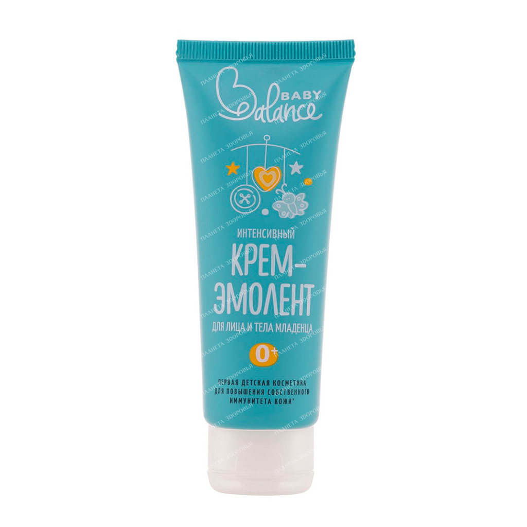 Ака FOR KIDS AQA Baby Balance. Cream-emollient for baby`s face and body, 75ml 5132